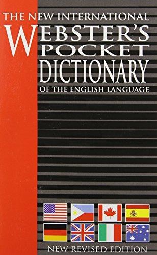 Webster pocket dictionary - webster's,