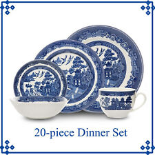Blue Willow 20-pcs Dinner Set