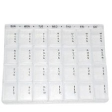 7 Day Weekly Daily Pill Box