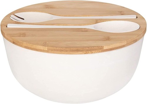 Salad bowl with servers set - servers,