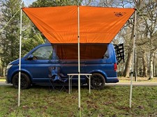 Campervan caravan awning sun - campervan,