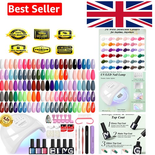 Gel nail kit colours - gel,