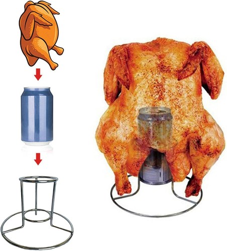 Beer can chicken roaster - beer,