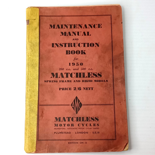 1950 matchless motorcycles - matchless,