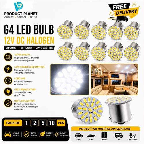 Led bulb 12v halogen - led, dc