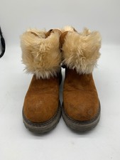 CAT Faux Fur Lined Ankle Boots Size 4 OCT157