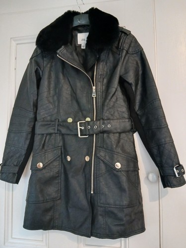 River island black faux - island,