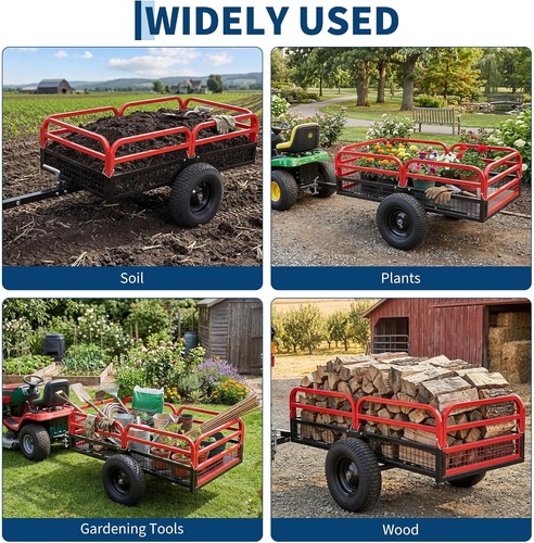 Heavy duty garden cart - duty, dump