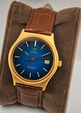 Omega Seamaster Quartz 196.0116 Blue Dial Mint Condition Circa 1979