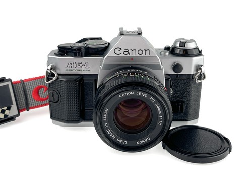 Canon program film camera - canon, ae-1