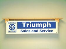British Leyland Triumph Banner Classic Car Retro Workshop Herald Dolomite Toledo