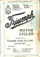 Triumph project 1911 1912 - project,
