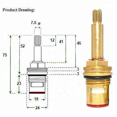 Ceramic tap cartridge valve - tap,