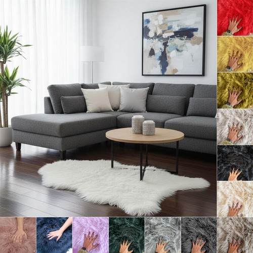 Faux rabbit fur - faux, soft