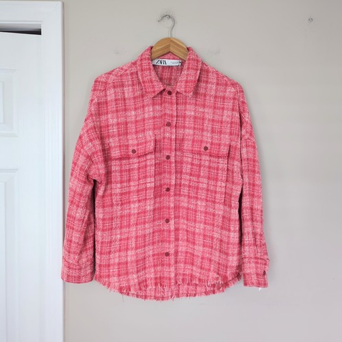 Zara pink tweed - zara, down