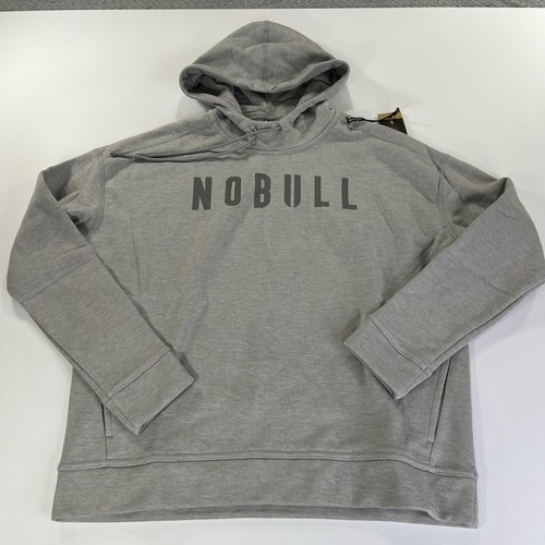 Nobull hoodie womens gray - nobull,