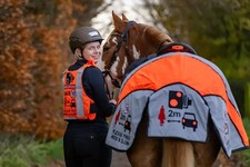 EvoEquine Hi Viz Orange 1/2