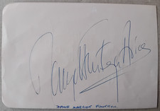 ORIGINAL AUTOGRAPH DAME MARGOT