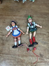 Vintage Austria Wooden Pull