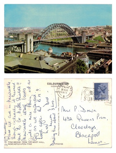Postcard tyne bridge - postcard,