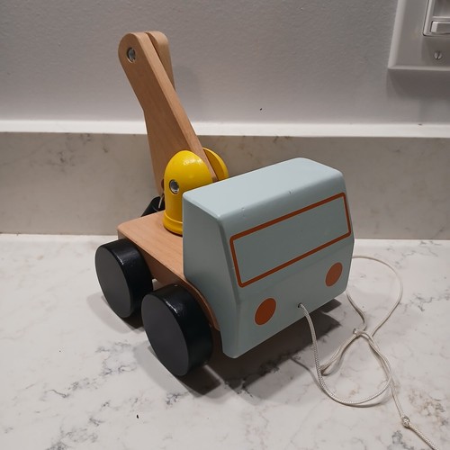 Ikea mula wooden pull along - wooden,