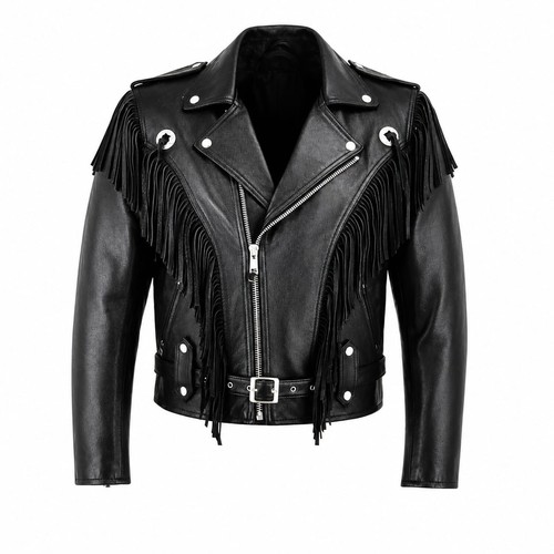 Men black western - black,