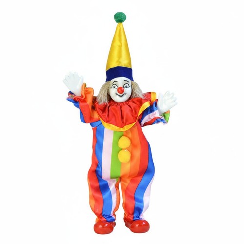 Vintage porcelain clown - clown, doll