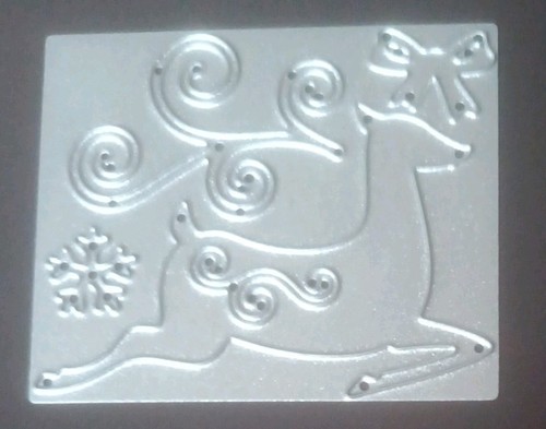 Christmas reindeer die 6cm - 6cm, x
