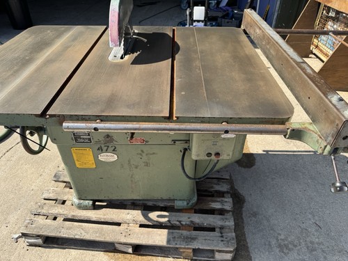 Wadkin ags table saw 3ph - wadkin,
