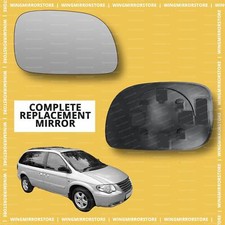 Right side for Chrysler Voyager 1996-2007 wing door mirror glass