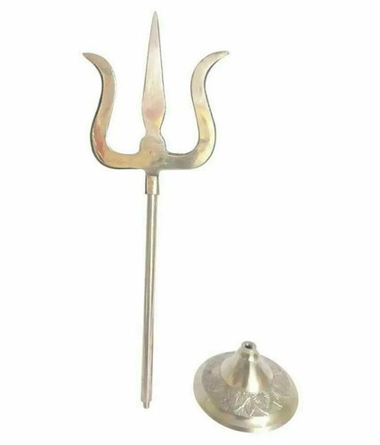 Pure brass mahadev trishul - pure,