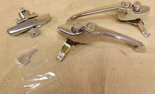 CLASSIC MINI CHROME DOOR HANDLE SET WITH KEYS - MK3 ONWARDS - CZH1785 / EXHS