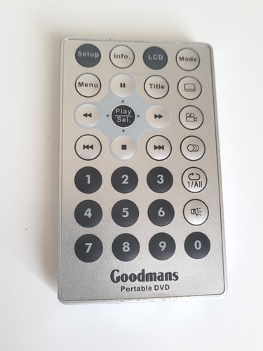 Goodmans portable dvd player - goodmans,