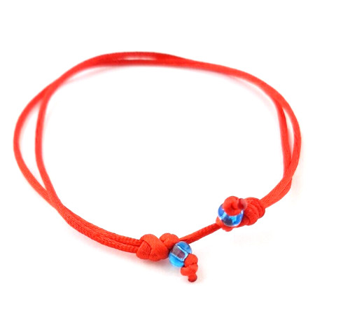Kabbalah red string protection - red,