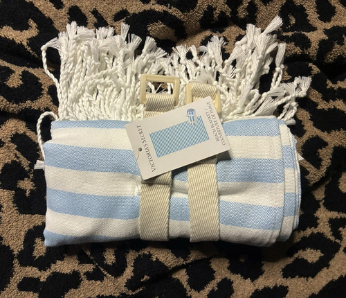 Victoria secret blue - secret, blue/white