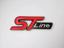 Rear ST Line Style Gloss Red