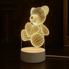Luxury 3D Teddy Bear LED