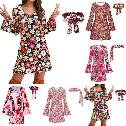 Women hippie s disco - s,