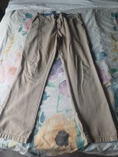 TU Men's Beige Chino Trousers