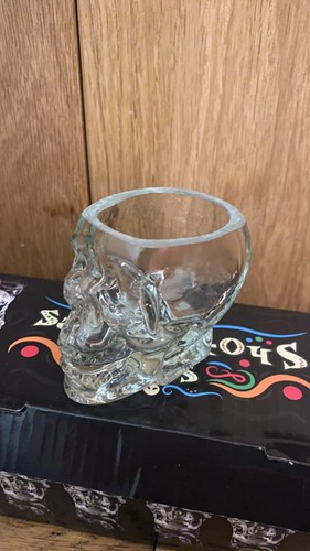 Set glass skull shot - set, of