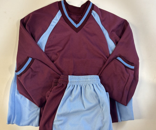 Claret blue football kits - /,