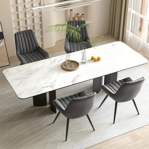 Set black upholstered - 4,
