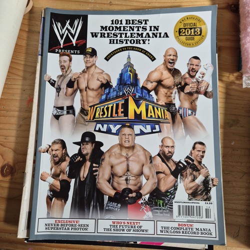 Wwe magazine best moment - magazine, of