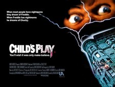 CHILD'S PLAY 1988 UK quad
