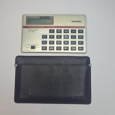 Casio LC-787 Mini Card Calculator Fully Working With Case