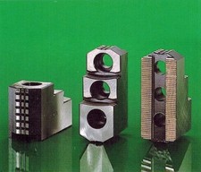 8" Ajax CNC Lathe Chuck Jaws Tools 3 Hard Double Jaws  fit Kitagawa B08 B208