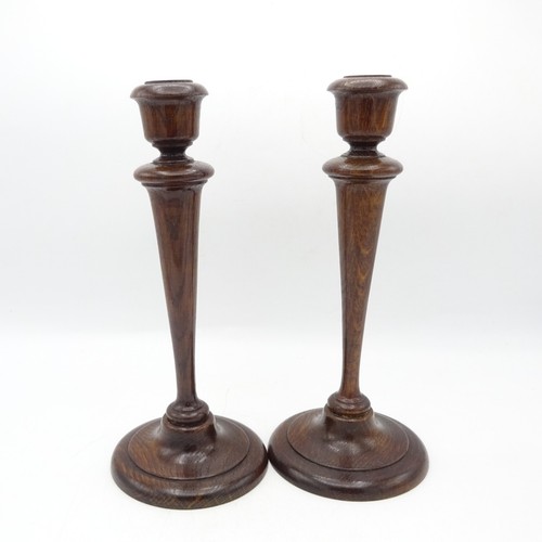 Art deco pair - of, wooden