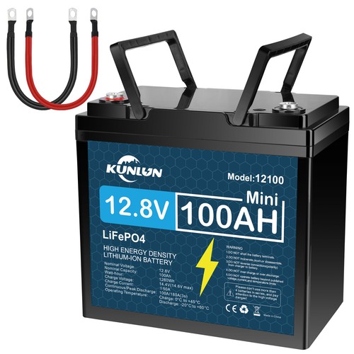 12v 100ah lifepo4 - 100ah,
