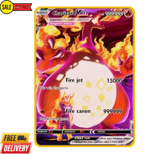 New charizard vmax 999999point - charizard,