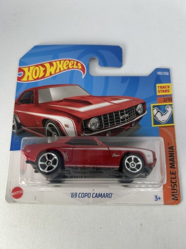 Hot wheels copo camaro red - wheels,